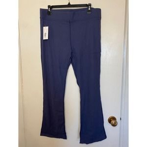 Outdoor Voices Women's Leggings Ribbed Kick Flare pants Yoga wide Leg size 2XL